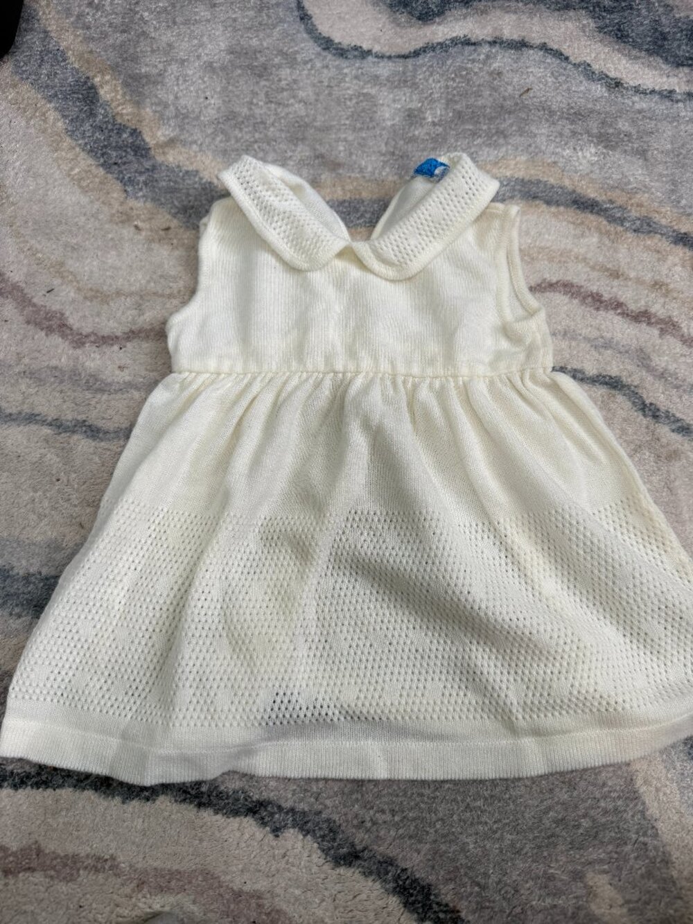 Vintage Julius Berger White Baby Dress